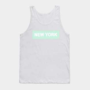 Mint New York Tank Top